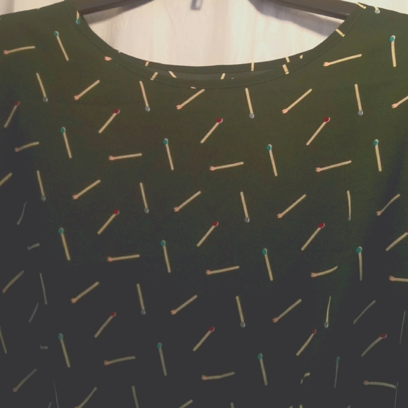 RAINY APRIL MATCHSTICK BLOUSE - Picture 6 of 8